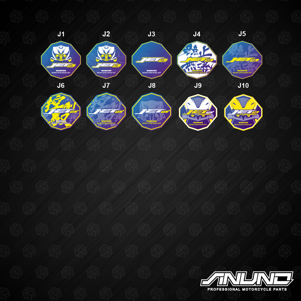 桀諾】CNC造型水箱蓋YAMAHA車系水箱飾蓋鈦片六代戰AUGUR FORCE2.0 水冷B